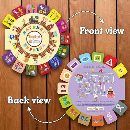 TodFod Natkhat Express Alphabet Learning Book for Kids